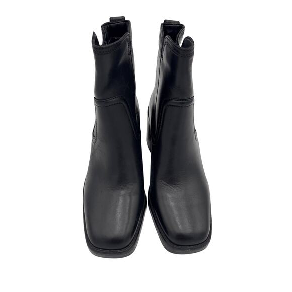 Naturalizer Emmy ankle boot black leather, size 7M - Picture 5 of 9